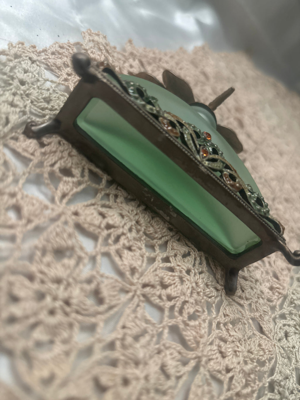 Vintage perfume bottle Dragonfly
