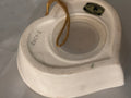 Vintage INARCO Porcelain HEART POMANDER  Floral Japan