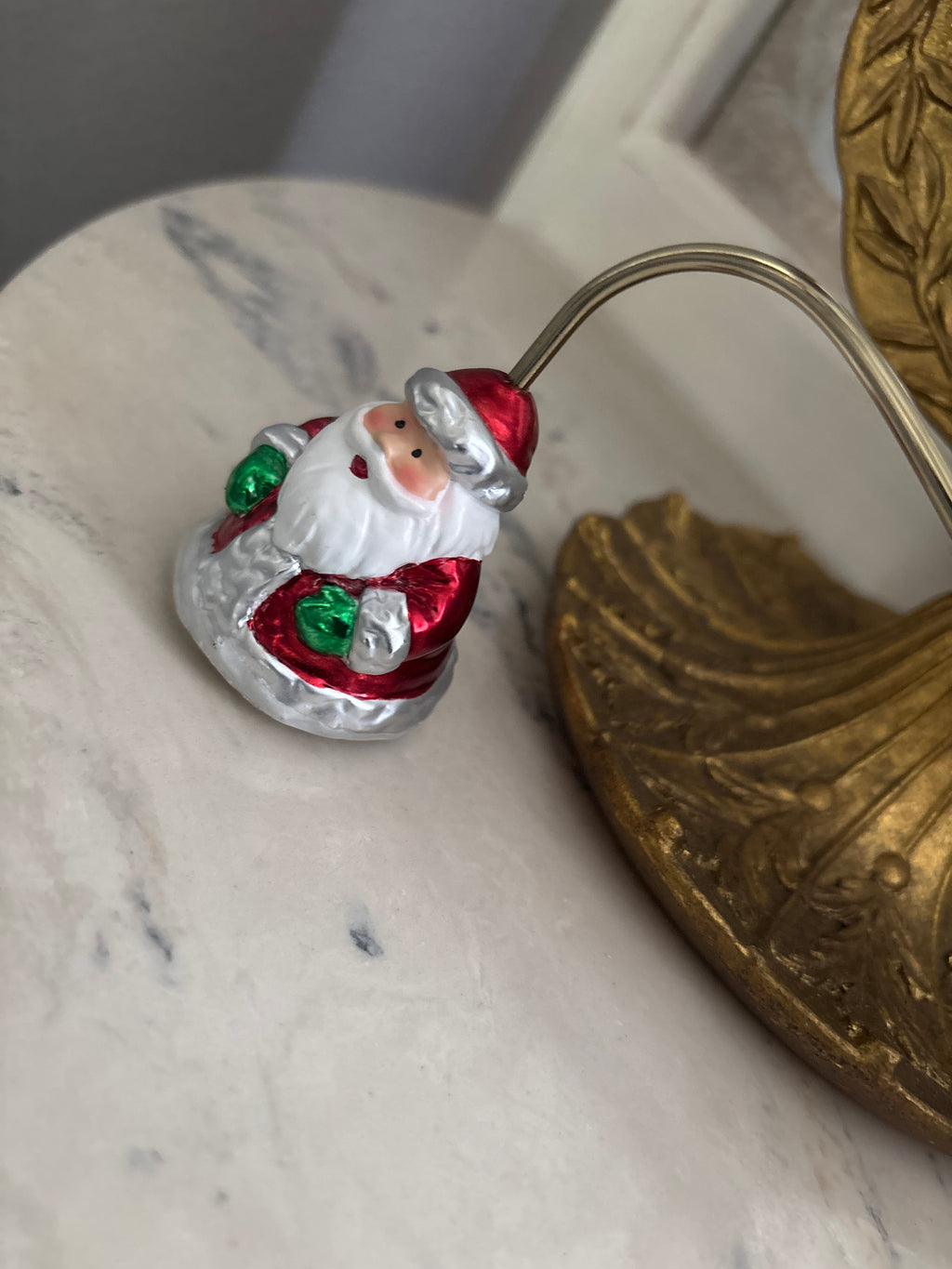 Vintage Boston Warehouse Santa  Candle Snuffer