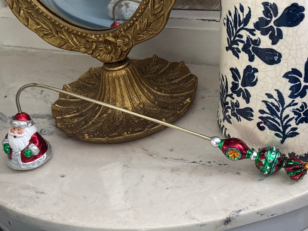 Vintage Boston Warehouse Santa  Candle Snuffer