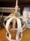 Beautiful metal crown, shabby