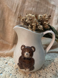 Vintage teddy bear pitcher Otagiri