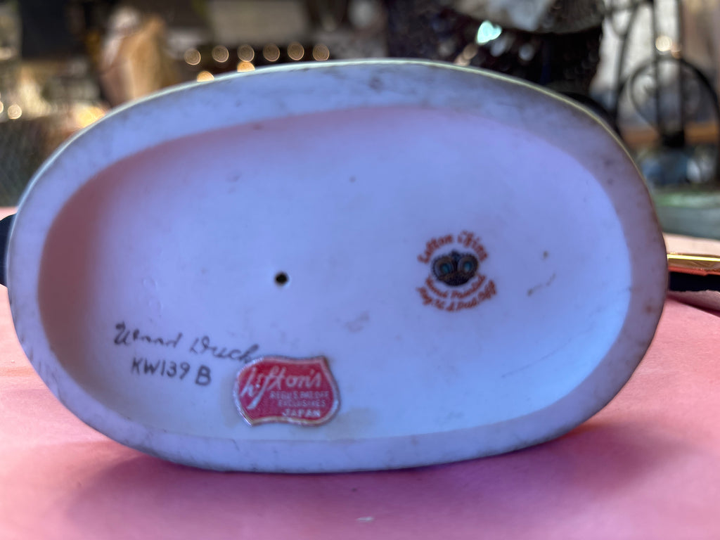 Vintage wood duck lefton