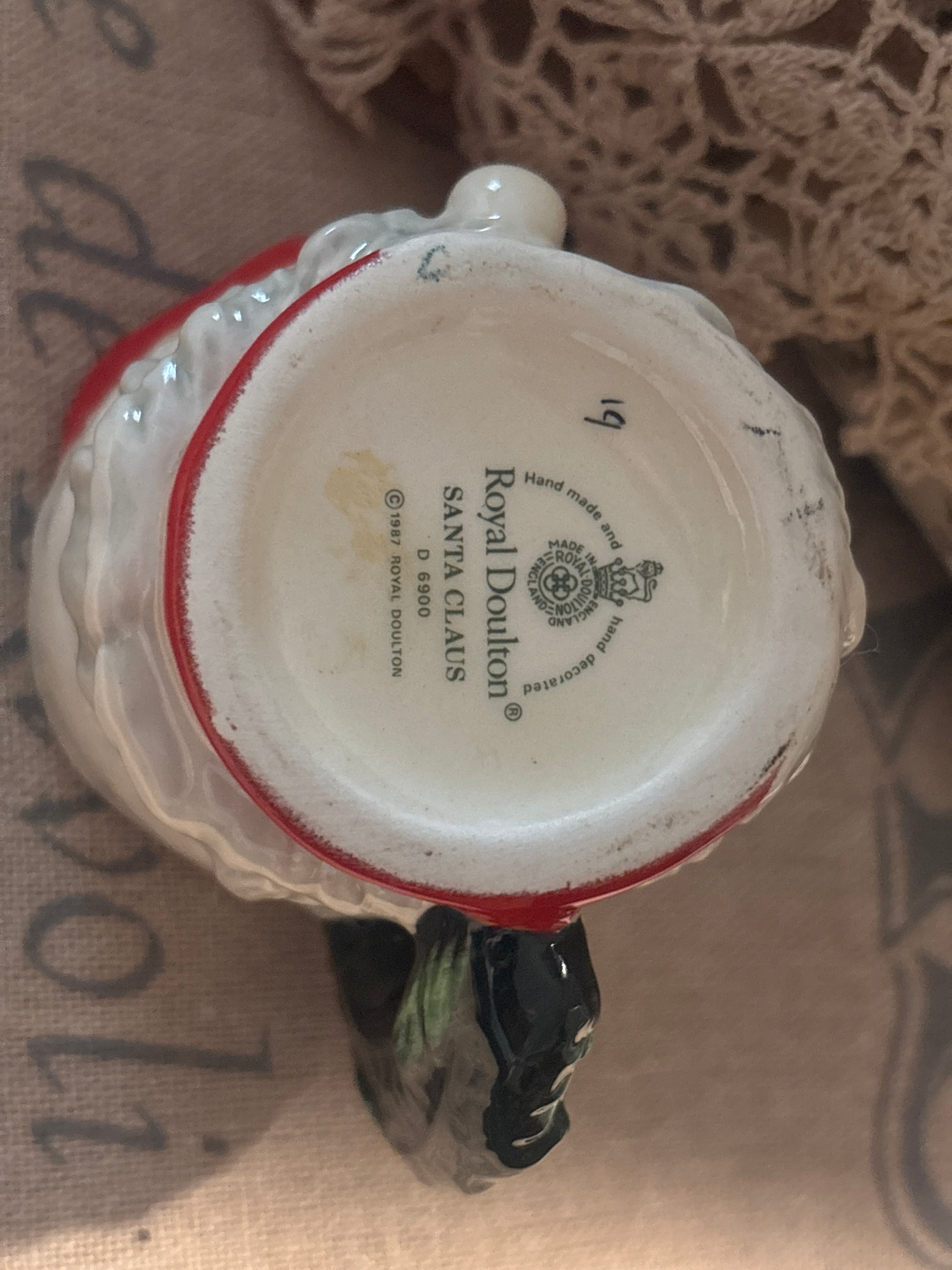 Santa Claus Vintage Mini Royal Doulton Character Jug