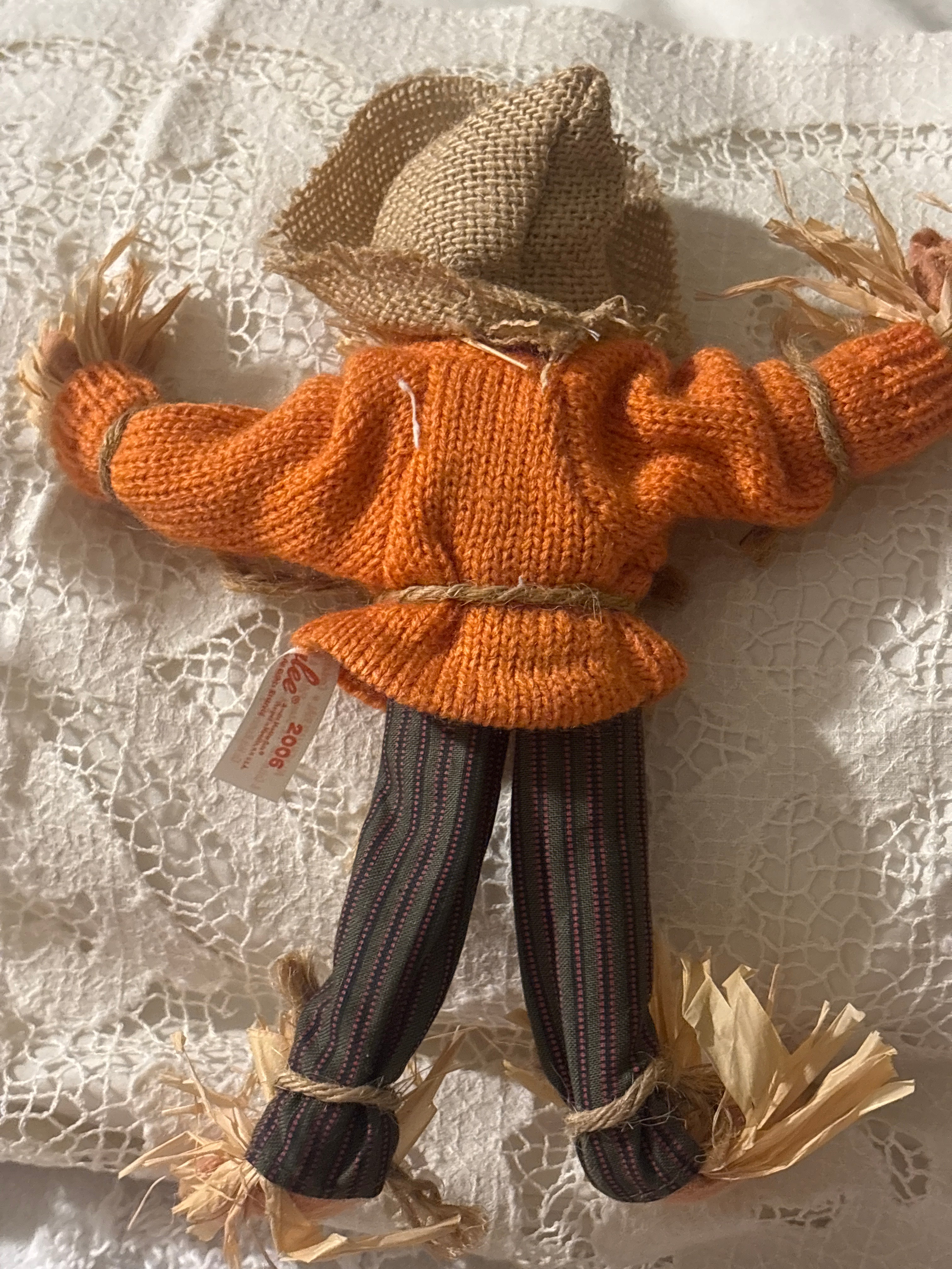 Annalee Doll Scarecrow 12" 2006 Halloween