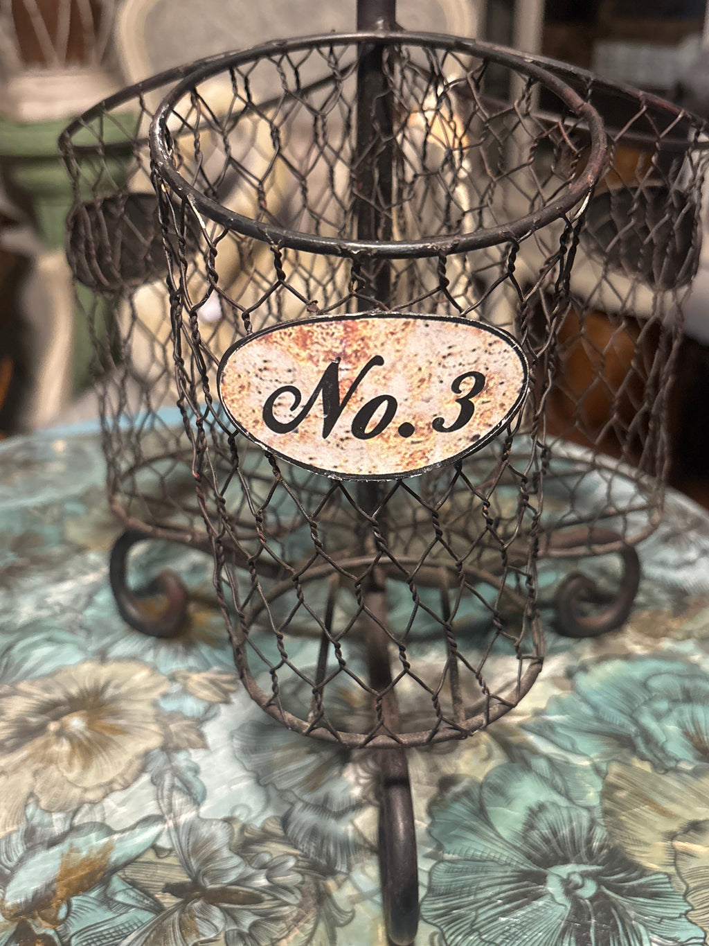Metal Chicken Wire Pencil/pen Holder/kitchen utensils