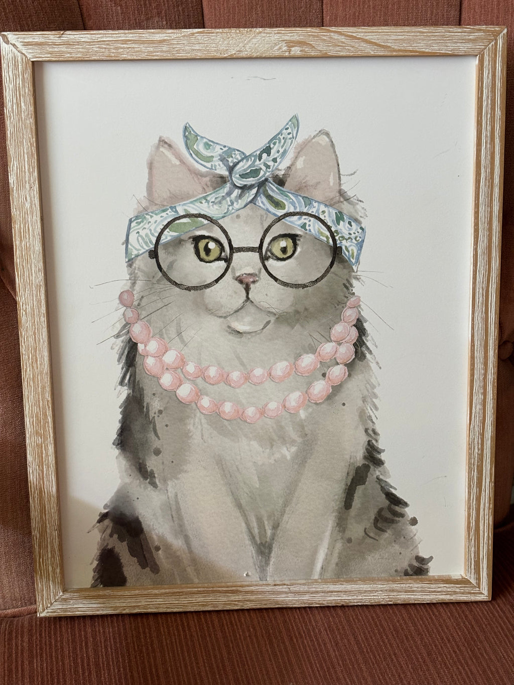 Super cute cat wall picture